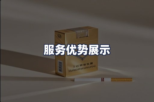服务优势展示